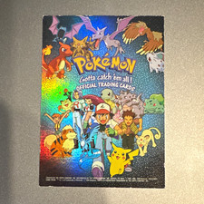 Topps Pokémon TV Animation Edition 1999 Checklist Cards #01-#110 (110) rainbow picture