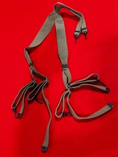 Scarce Original Excellent WWII US M1936 Suspenders - VARIED 1943 picture