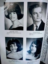 1966 Portland Arkansas High- School Grade Vintage Annual Yearbook Old Photos Ads picture