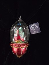 Kurt Adler Platinum Polonaise Heirlooms Wizard Of Oz Mostowski Glass Ornament picture