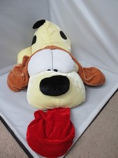 VINTAGE Garfield ODIE Floppy Ears Dog HUGE () Nanco Paws Slouchy PLUSH DOLL picture
