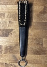 Vintage ELYTE  Leather Swank Hair/Clothes Lint Brush, Made In West Germany picture