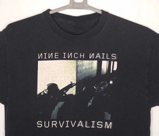 Vintage 2000s Nine Inch Nails Survivalism T-shirt All sizes picture