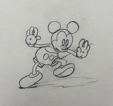 Giantland Mickey Mouse Production Drawing Cel Original Disney 1933 picture