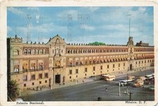 Postcard Mexico: Palacio Nacional, Mexico City 1950's picture