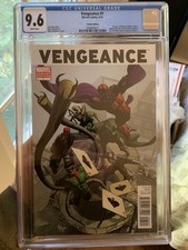 Vengeance #1 CGC 9.6 Marvel 2011 Deodato 1:15 Variant 1st America Chavez picture