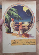 Atlantic Coast Line Railroad HAVANA SPECIAL Menu Florida Key West Cocktails picture