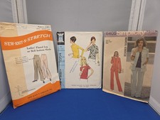 3 Count Vintage 60's-70's UNCUT Sewing Patterns picture
