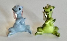 Vintage Hagen Renaker Miniature Ceramic Dragons, LOT of 2 MINT CONDITION picture