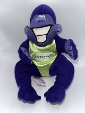 ZYRTEC Purple Plush Gorilla Monkey Stuffed Toy Pharmaceutical Advertisement 6” picture