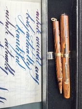 XF Waterman 52 14K Gold soft FULL FLEX nib (video) picture
