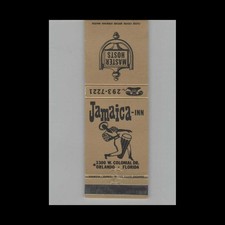 Matchbook Cover Master Host Jamaica Inn Orlando FL picture