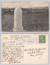 Lord Howe Monument Trout Brook Ticonderoga NY Postcard 1912 German Print picture