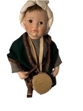 VINTAGE 1994 Ashton drake LITTLE DRUMMER BOY Musical Doll Christmas W/ Box picture