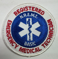NREMT Basic National Registered Emergency Medical Technician EMT Patch F2 picture