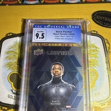 Upper Deck 2018 Black Panther Wakandan Vibranium WV-16 CGC 9.5 picture