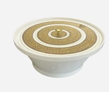 RARE VTG Ernest Sohn MCM Danish Baking Serving Tureen Gold Painted Lid Signed picture