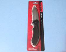 Kershaw 1605ST CLASH Black part serrate assisted linelock knife 4 3/8