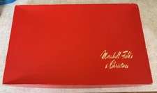 Vintage Marshall Field's  & Christmas Red Department Store Box Holiday picture