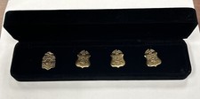 DOJ FBI  Historical Lapel Pin Badges Set Of 4  - New picture