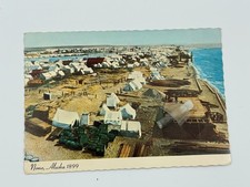 Nome AK Alaska Gold Mining Tent Town Beach Postcard Souvenir Bering Sea picture