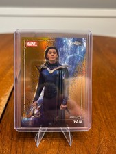 2025 Topps Marvel Chrome Prince Yan Gold Refractor 41/50 The Marvels picture