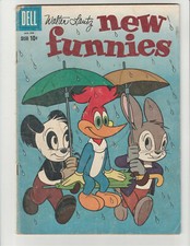 Walter Lantz New Funnies #275 (1960) Dell Comic Book (4.5) Very Good+ (VG+) picture