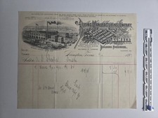 1890s Bering Manufacturing Co Houston Texas Lumber Billhead Illustrated Factory picture