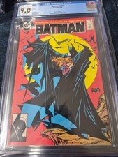 DC Batman 423 1988 CGC 9.0 White Pages 1st printing First print Todd McFarlane picture