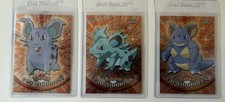 2000 Pokemon Topps Chrome Nidoqueen #31 Nidorina #30 Nidoran #29 High Grade picture