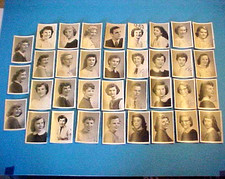 Vintage 1954-55 Lot of 36 Graduation Photos from Omaha South Packers High School picture