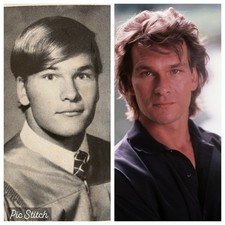 PATRICK SWAYZE  Senior High School Yearbook DIRTY DANCING Roadhouse Ghost picture