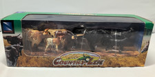 NewRay Country Life Cattle LONGHORN ANGUS HEREFORD NIB VTG 2004 picture