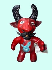 Hermanas Rodriguez Handcrafted Papier Mache Red Devil Figurine 10