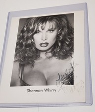 Erotic Shannon Whirry Rare Signed 8 x 10 Photo from Her Own Talent Agency picture