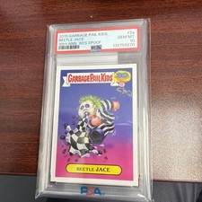 2015 TOPPS GARBAGE PAIL KIDS 30TH ANNIVERSARY '80'S SPOOF #2A BEETLE JACE PSA 10 picture