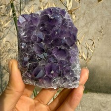 300g Natural Amethyst Cluster Crystal Mineral Healing picture