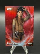 2025 Topps Chrome Star Wars Bix Caleen Red CE-3 2/5 picture