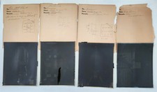 1930s vintage ROCHESTER ORGAN ny 4PHOTO NEGATIVES different churches picture