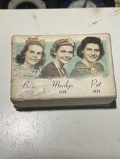 Vintage Miss America Beauty Soap Cardboard Box 1937 1938 1939 Winners Empty picture