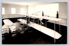 Dayton Ohio Carillon Park Restored 1905 Wright brothers Airplane RPPC Postcard picture