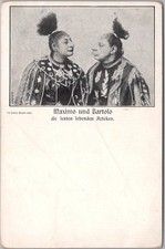 c1900s Vaudeville Circus Adv. Postcard 