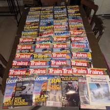 Trains Magazine Locomotive Lot of 53 Issues 2004-2010 Special Editions Maps VG picture