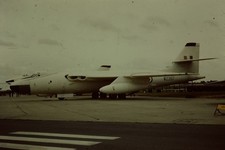 RAF, V Bomber, Vickers Valiant WZ397, at airfield, aircraft slide picture
