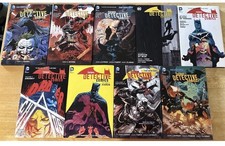 BATMAN DETECTIVE COMICS THE NEW 52 COMPLETE FIRST PRINT HARDCOVER SET VOL 1-9 picture