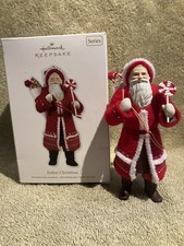 Hallmark Keepsake Father Christmas Series #8 Ornament 2011 NICE picture