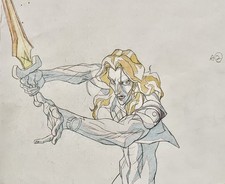 Peter Chung Alexander Senki The Reign of Conqueror Original Production Drawings picture