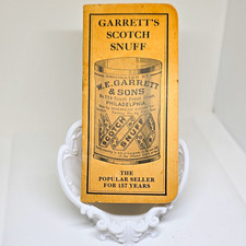 Garrett's Scotch Snuff Advertising Pocket Notebook Calendar 1939-1940 picture