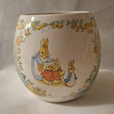 Vtg Teleflora Beatrix Potter Peter Rabbit Ceramic Figurine Cottagecore 1996  picture