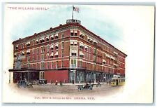 c1905's The Millard Hotel Exterior Roadside Omaha Nebraska NE Carriages Postcard picture